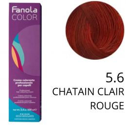 Coloration Fanola 5.6 Chatain clair rouge