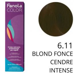 Coloration Fanola 6.11 Blond foncé cendré intense