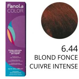 Coloration Fanola 6.44 Blond foncé cuivré intense