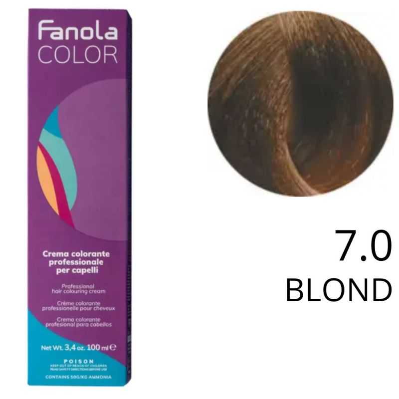 Coloration Fanola 7.0 Blond Coloration Fanola 7.0 Blond