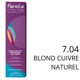 Coloration Fanola 7.04 Blond cuivré naturel