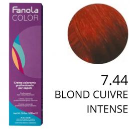 Coloration Fanola 7.44 Blond cuivré intense