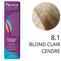 Coloration Fanola 8.1 Blond clair cendré