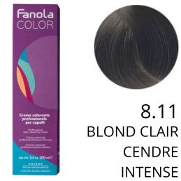 Coloration Fanola 8.11 Blond clair cendré intense
