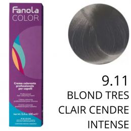 Coloration Fanola 9.11 Blond très clair cendré intense