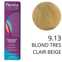 Coloration Fanola 9.13 Blond très clair beige