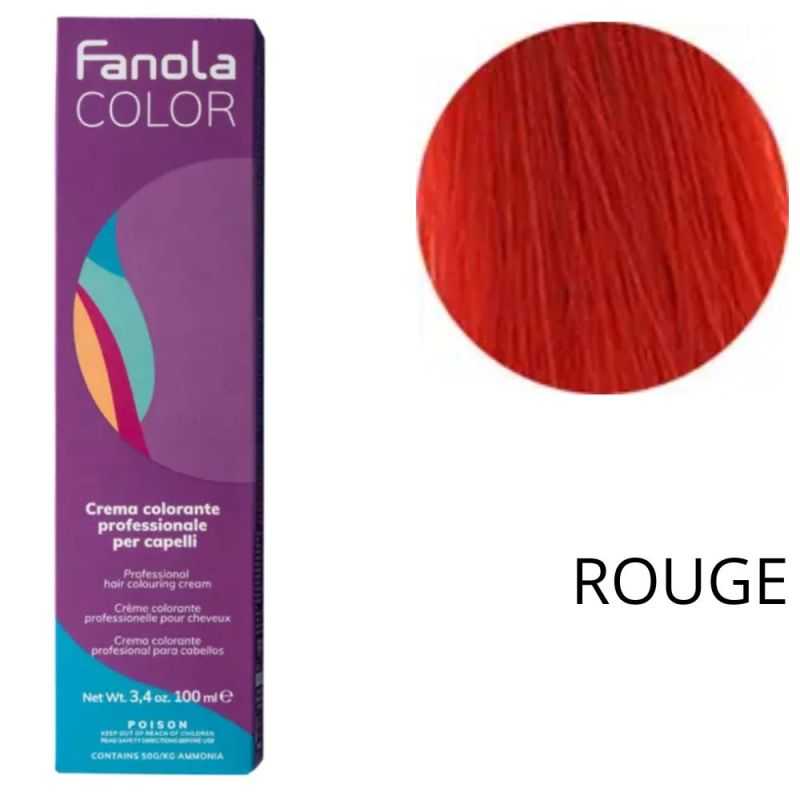 Coloration Fanola Rouge