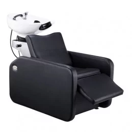 Bac de lavage coiffure électrique 2 moteurs avec céramique inclinable premium