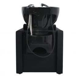 Bac de lavage avec repose jambes électrique cuve noire