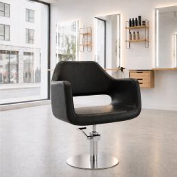 Fauteuil coiffure Sartene noir