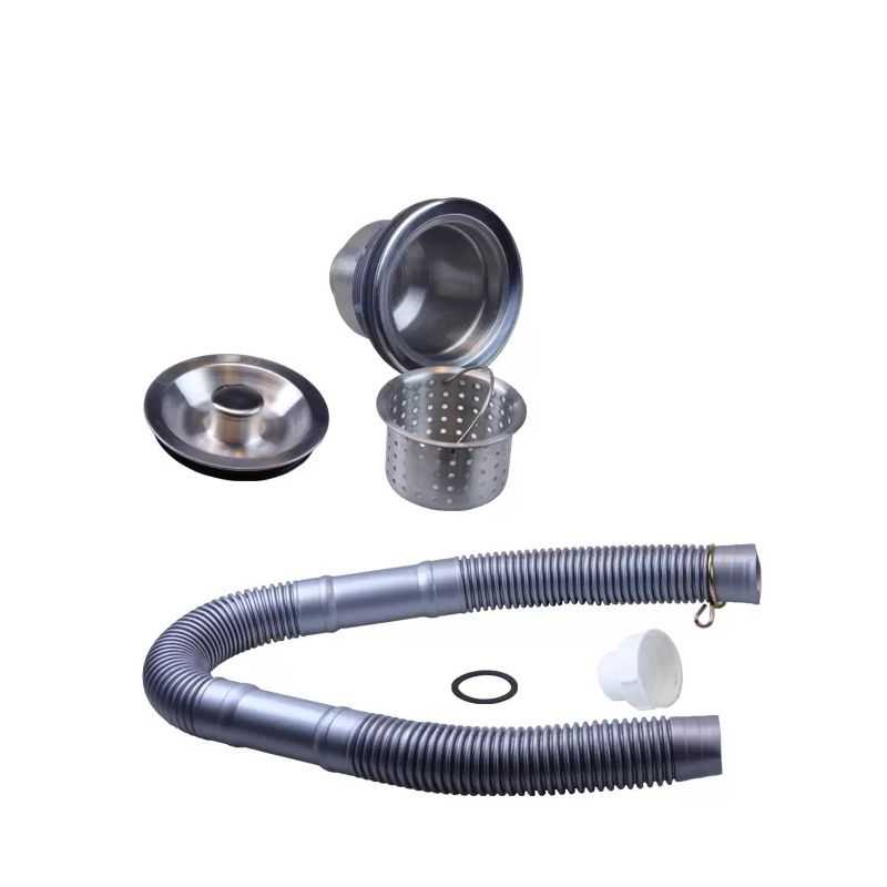 Bonde complète avec grille et bouchon