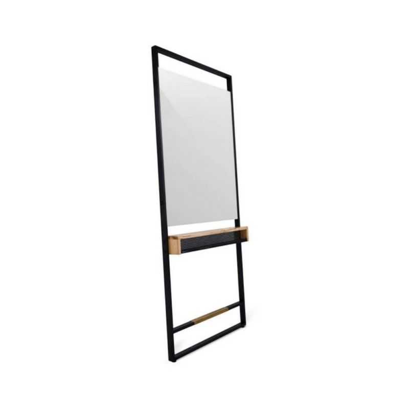 Miroir coiffeuse ROB pour salon de barbier avec LED intégrée