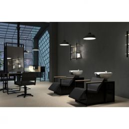 Coiffeuse double Double ROB pour salon de coiffure professionnel