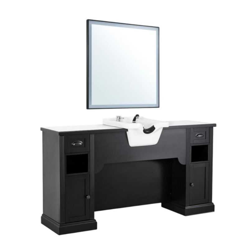 Meuble de coiffage William 11 B/22 avec miroir LED