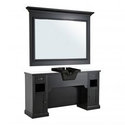 Meuble de coiffage William 3 B/98 avec miroir mural