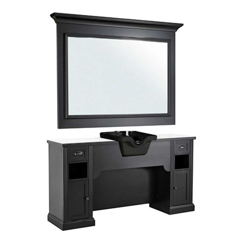 Meuble de coiffage William 3 B/98 avec miroir mural