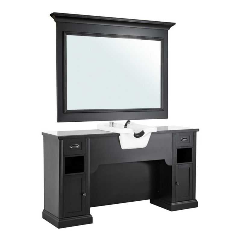 Meuble de coiffage William 3 B/22 avec miroir mural
