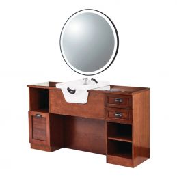 Meuble coiffeuse Jules BR 01/08 avec miroir LED
