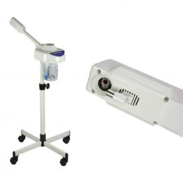 Vaporisateur facial ALDO blanc mobile pour institut de beauté