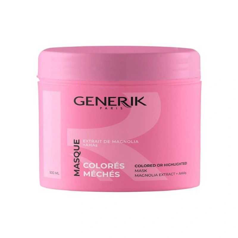 Masque cheveux colorés méchés Generik 500ml