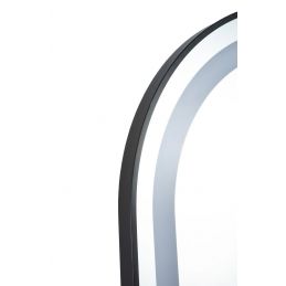 Miroir mural coiffure professionnel noir RIM-01 Miroir mural coiffure professionnel noir RIM-01