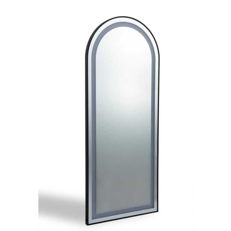 Miroir coiffeuse professionnel LED RIM-01 CB noir Miroir coiffeuse professionnel LED RIM-01 CB noir