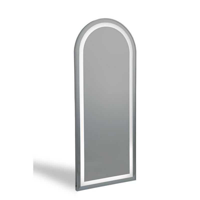 Miroir coiffeuse professionnel LED RIM-01 CP argent