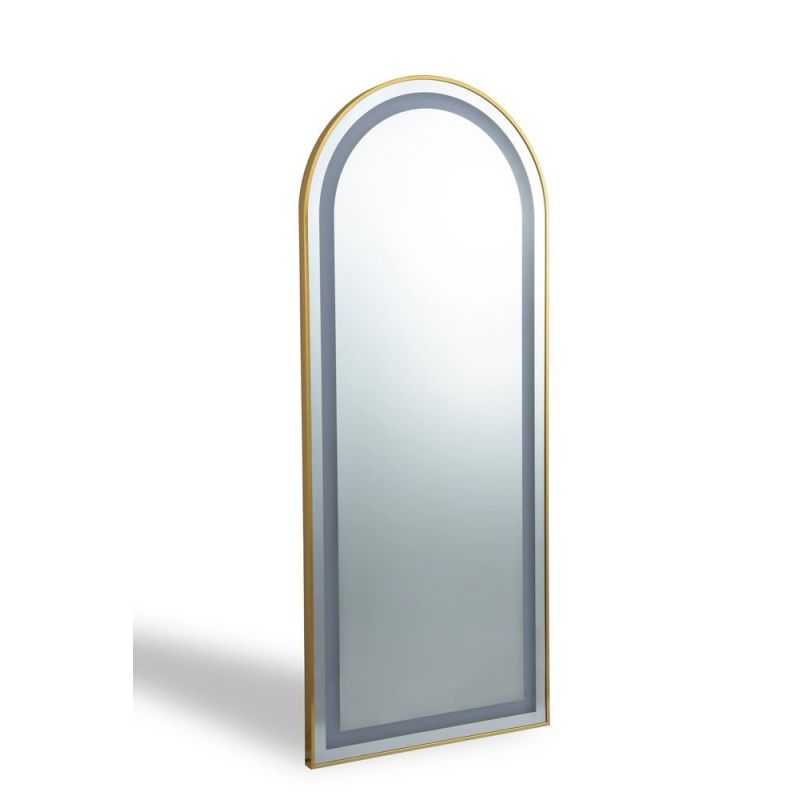 Miroir coiffeuse professionnel LED RIM-01 CG doré Miroir coiffeuse professionnel LED RIM-01 CG doré