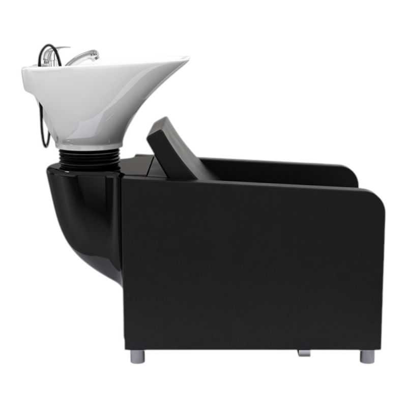 Bac à shampoing Noe B W avec vasque blanche
