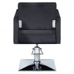 Fauteuil coiffure professionnel Christy – Base carrée chromée