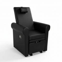 Fauteuil pédicure Aventur noir