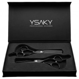 Ensemble ciseaux coupe et sculpteur YSAKY BLACK LIBRIX