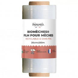 Film pour mèches BIOWELS Cello prédécoupé sans PVC 20 cm x 250 m