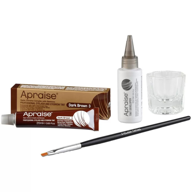 APRAISE COLOR IB MINI-SURF Brun – Kit coloration professionnelle à cils