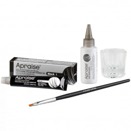 APRAISE COLOR IB Noir Kit Coloration à Cils 20 ml + Révélateur 50 ml