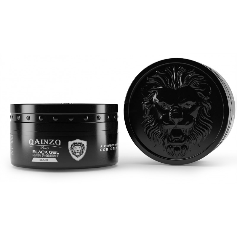 Gel coiffant noir QAINZO Hair Pigment