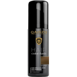 Hair Spray Color Flash QAINZO châtain clair