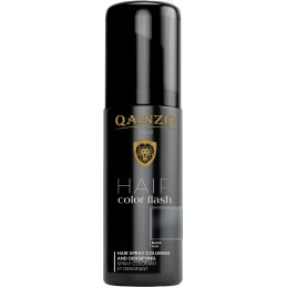 QAINZO Hair Spray Color Flash Noir 150 ml