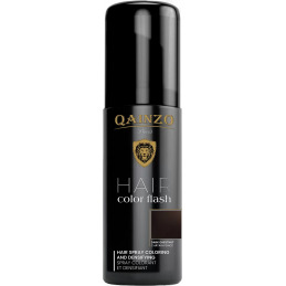 QAINZO Hair Spray Color Flash Châtain Foncé 150 ml