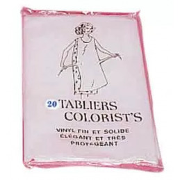 Tablier de protection transparent Colorist CERUNIK pour salon