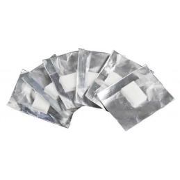 Bandes aluminium avec éponge pour dépose de faux ongles INTEGRAL BEAUTY