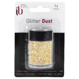 Paillettes or pour faux ongles 6 g INTEGRAL BEAUTY