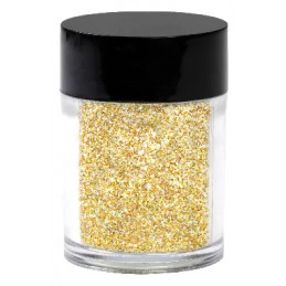 Paillettes dorées pour décoration des ongles INTEGRAL BEAUTY