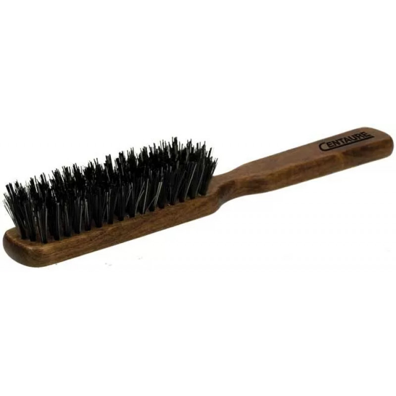 Brosse plate à poils de sanglier extra 5 rangs CENTAURE