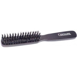 Brosse plate 4 rangs en poils de sanglier extra CENTAURE