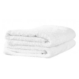 Serviette coiffure blanche 100 x 150 cm ACADEMY