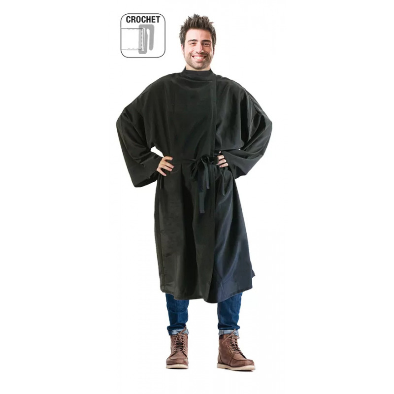 Peignoir NEWIX Microfibre PRO Noir ACADEMY