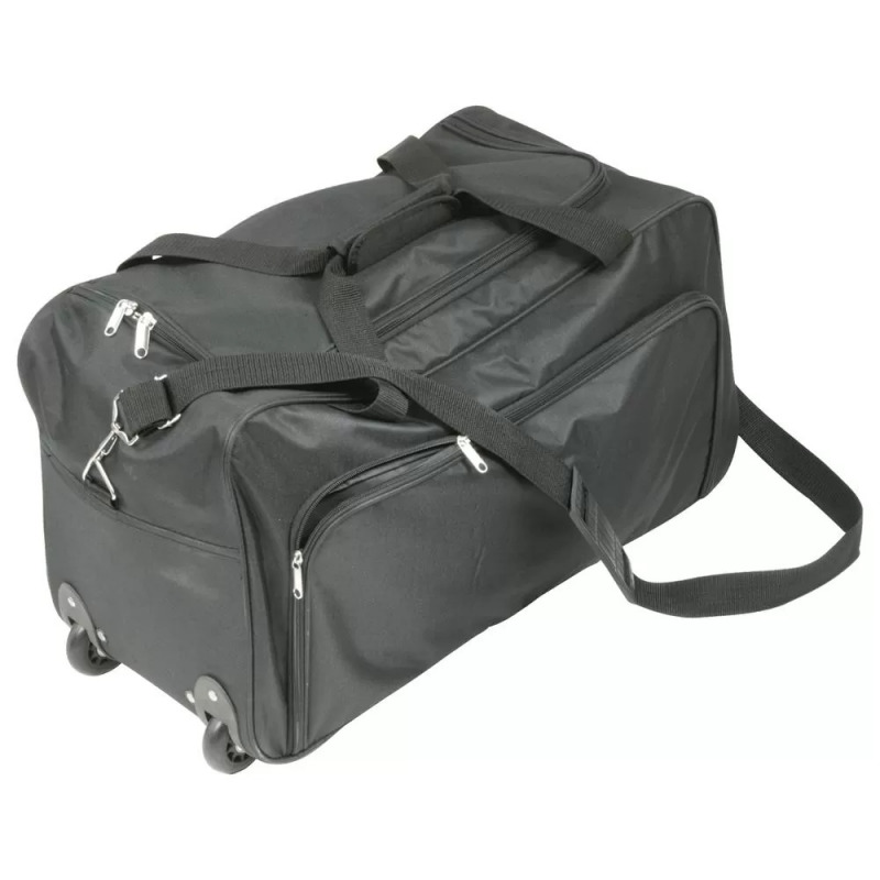 Sac coiffure ROLLY-3 noir avec roulettes ACADEMY