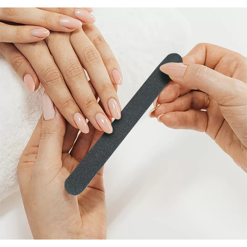 Lime à ongles noire 180 × 20 mm 7+6, 80/180 - INTEGRAL BEAUTY