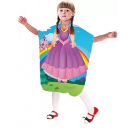 Cape de coupe enfant ELSA-QUEEN ACADEMY
